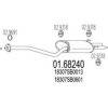 HONDA 18307SB0731 End Silencer